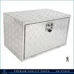 Aluminum Storage Tool Box 30"X18"X18" W/ 2X Chain For Truck Garage Home Office. Fixed Price $167.57.
