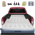 Short Truck Bed Air Mattress 5-5.5FT For Mid-size Pickup With Tailgate Extens.... Fixed Price $172.31.