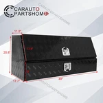48"X18"X21" Heavy Duty Aluminum Truck Tool Box For Semi + Adjustable Latch. Fixed Price $627.86.