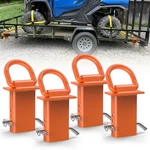 Auh 5/8 Stake Pocket Tie Down Rings Orange, Trailer Pcs,. Fixed Price $42.90.