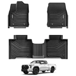 3W Floor Fit 2022-2026 Toyota Tundra 2. 22-26 Mats, Black. Fixed Price $189.77.