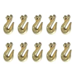 10 Pack Grade 70 Clevis Tie Down Hooks For Transport Chains Cargo Control. Fixed Price $159.99.