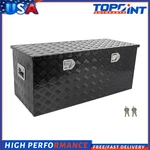 Aluminum 44"X 18"X18" Storage Tool Box W/2X Lift Air Rod Fits Truck Garage Home. Fixed Price $179.70.