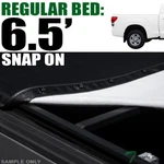 Topline For 2014-2021 Toyota Tundra 6.5 Ft Bed Hidden Snap Vinyl Tonneau Cover. Fixed Price $133.00.