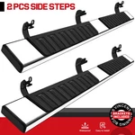 Running Boards Fit 2004-2014 Ford F-150 Super/ext. Cab 6" S/s Nerf Bar Side Step. Fixed Price $125.88.