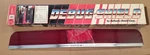 Nos Deflecta-shield 9500 Rc 48" Red Universal Mini Truck Open Box. Fixed Price $199.99.