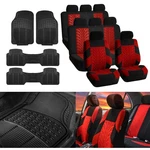 Fh Group Universal Fit 8 Seater Cloth Car Covers Suv 3-ROW W/ Floor Mats. Fixed Price $109.99.