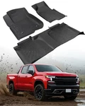 All Weather Floor Mats Chevy Silverado/for Gmc Sierra 2026 2025-2019 .... Fixed Price $134.66.