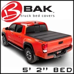 Bakflip G2 Hard Folding Tonneau Cover Fits 2016-2023 Toyota Tacoma 5'2" Bed. Fixed Price $1049.99.