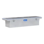 Uws 69IN Crossover Truck Bed Tool Box, Low Profile Bright Aluminum TBS-69-LP. Fixed Price $633.95.