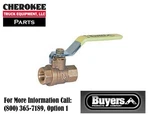 Buyers Products HBV075, 3/4" Full Flow Ball Valve. Fixed Price $18.95.
