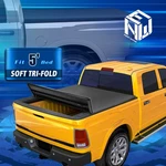 19-24 Ford Ranger Truck 5' Bed Vinyl Soft Tri-fold Tonneau Cover W/fix Clamp. Fixed Price $154.88.