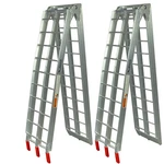 Pit Posse PP2755P Pair Of Lawn Mower Atv Folding Loading Ramps Made Aluminum. Fixed Price $390.93.