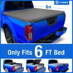 Fit 2022-2026 Nissan Frontier 6' Bed Soft Tri-fold Tonneau Cover Tyger T3. Fixed Price $234.00.