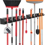 Nacena Broom Holder Wall Mount, 2 Packs And Mop Organizer Hanging. Fixed Price $15.73.