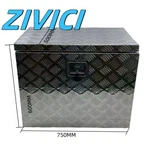 30" Aluminum Black Trailer Tongue Tool Box Storage Generator. Fixed Price $359.99.