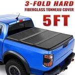 5FT Frp Hard 3-FOLD Tonneau Cover Truck Bed 2019-2023 Ford Ranger Waterproof. Fixed Price $349.99.