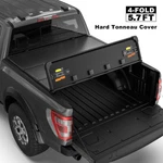 4 Fold 5.6/5.7FT Hard Truck Bed Tonneau Cover For 2017-2026 Nissan Titan(non-xd). Fixed Price $275.00.