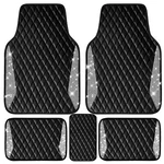 Car Pass Bling Leather Mats Shining Diamond Floor Crystal Rhinestone Sp. Fixed Price $135.99.