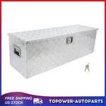 48"X15"X15" Pickup Truck Bed Tool Box Trailer Storage W/ Lock Key Aluminum. Fixed Price $145.19.