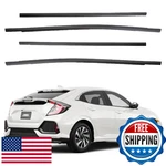 Dasbecan Window Weatherstrip For Honda Civic Hatchback Type 2016-2019. Fixed Price $93.73.