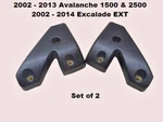 02 14 Avalanche Escalade Ext Set Of Rear Top Bed Tie Down Triangle Handles. Fixed Price $35.10.