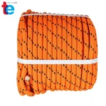 1/2" 200' Double Braid Polyester Rope 6180LBS Breaking Strength Orange Bull. Fixed Price $61.95.