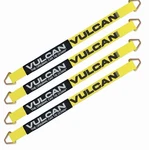 Vulcan Car Tie Down Axle Strap With 2" 36" Classic Yellow (4 Pack) 05. Fixed Price $30.00.