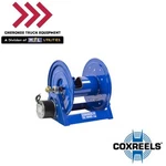 Coxreels 1275-4-200-EF, Dual Hose Electric 24V Dc Motor Rewind Reel: 1/2"X200'. Fixed Price $1087.95.
