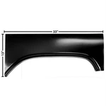 Dynacorn 1160QG Bed Center Wheel Arch Panel, Rh, 1960-66 Fits Chevy Pickup. Fixed Price $70.99.