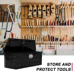 35"X12"X12" Heavy Duty Aluminum Pickup Truck Bed Storage Tool Box W/ Lock & Key. Fixed Price $106.38.