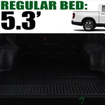 Tlaps For 2017-2026 Honda Ridgeline 5.3' Rubber Truck Bed Trunk Mat Liner -blk. Fixed Price $83.00.