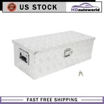 30" Aluminum Trailer Tool Box Utility Silver For Pick Up Truck Rv. Fixed Price $76.40.
