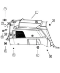 Genuine Mopar Cargo Tie Down Loop 68193348AA. Fixed Price $21.57.