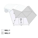 Overland Universal Driver Side Hd Nomadic 270 Lt Awning Wall 18209909. Fixed Price $164.30.