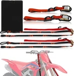 Motorcycle Tie Down Straps 2100LBS Heavy Duty Cam Buckle Pack Soft Loop. Fixed Price $34.99.
