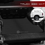 For 2017-2026 Honda Ridgeline 5.3 Ft Rubber Truck Bed Floor Mat Carpet Liner V2. Fixed Price $85.00.