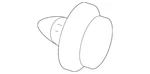 Genuine Nissan Quarter Panel Trim Clip 84937-CC20D. Fixed Price $22.41.