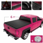 6 Bed Soft Roll-up Tonneau Cover Fit For 2005-2015 Toyota Tacoma. Fixed Price $129.97.