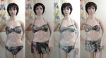 Realtree Swim Camo Apg Halter/bandeau Twist Bust Top&short Bikini Bottom. Fixed Price $50.00.