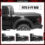 5FT Hard Tri-fold Truck Bed Tonneau Cover Waterproof 2019 2021 Ford Ranger. Fixed Price $252.39.