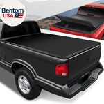 Soft Tri-fold Truck Bed Tonneau Cover Compatible With 1994-2004 Chevy S10 Gmc. Fixed Price $231.11.