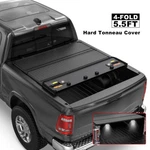 5.5FT 4-FOLD Hard Solid Truck Bed Tonneau Cover For 2007-2026 Toyota Tundra. Fixed Price $319.00.