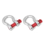 Rugged Ridge 11235.03 Silver 7/8" D-ring Pair W/red Pins. Fixed Price $41.99.