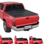 6FT Frp Hard Truck Bed Solid Tri-fold Tonneau Cover For 2005-2018 Toyota Tacoma. Fixed Price $429.97.