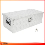 30" Truck Bed Aluminum Trailer Underbody Tool Box Tote Storage Silver Pickup Rv. Fixed Price $76.99.