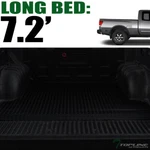 Topline For 2008-2015 Nissan Titan 7.2 Ft Rubber Truck Bed Trunk Mat Liner Blk. Fixed Price $86.00.
