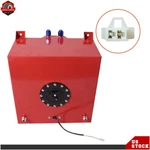 10 Gallon Red Coated Aluminum Fuel Cell Gas Tank & Level Sender Racing/drifting. Fixed Price $90.99.