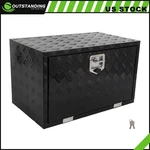 30"X18"X18" Aluminum Storage Tool Box W/ 2X Chain For Truck Garage Home Office. Fixed Price $183.53.