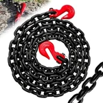 G80 Transport Binder Chain 3/8" Feet - Inch 10FT, Oiled Black. Fixed Price $48.00.